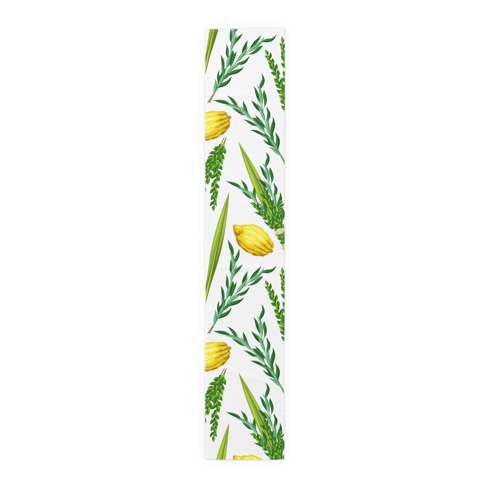 Lulav and Etrog Sukkot Table Runner| Sukkot Celebration with a Lulav and Etrog Table Runner