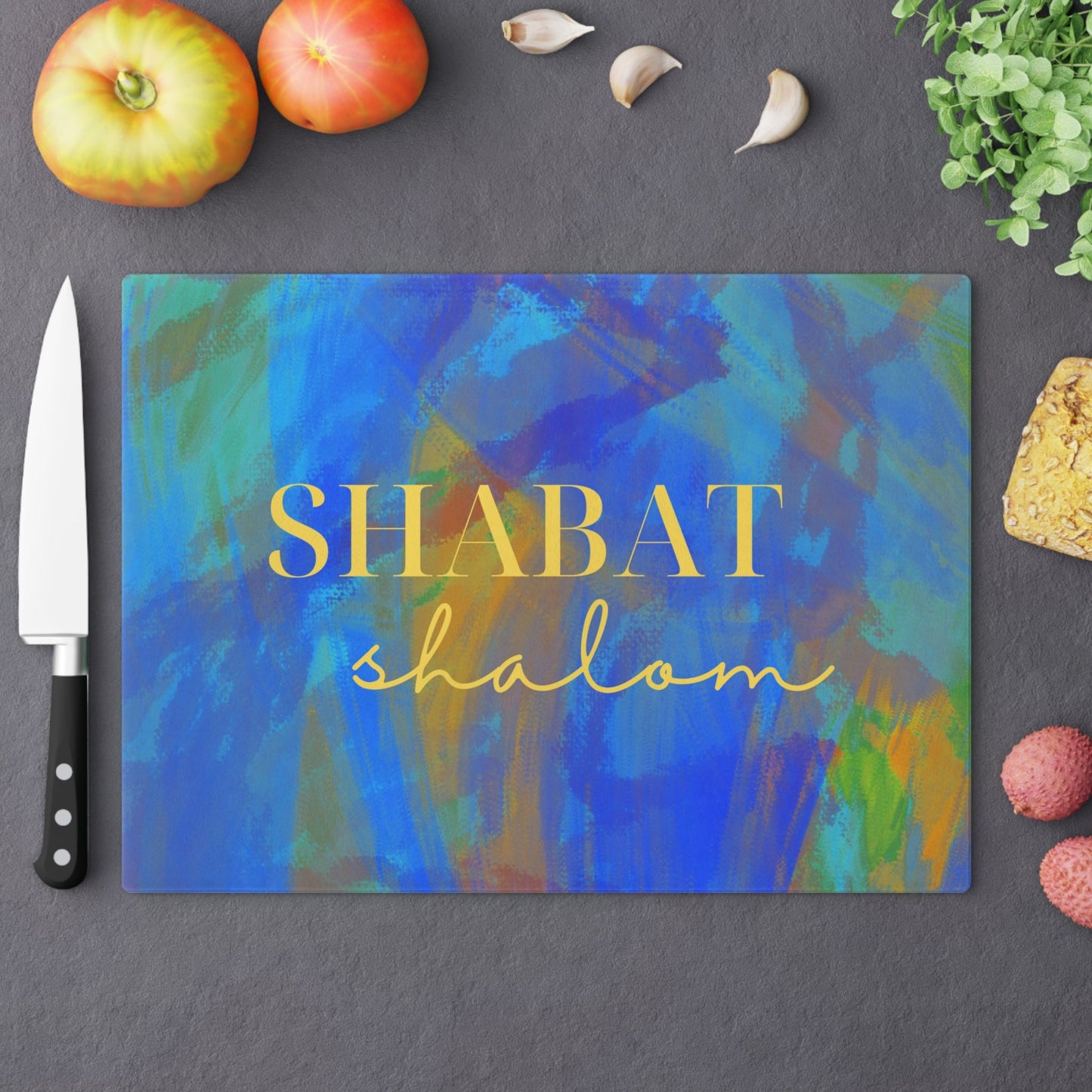 Shabbos Challah Board | CHALLAH BOARD Design | Shabbat Shalom | Judaica for Shabbat | Challah Tray Judaica|