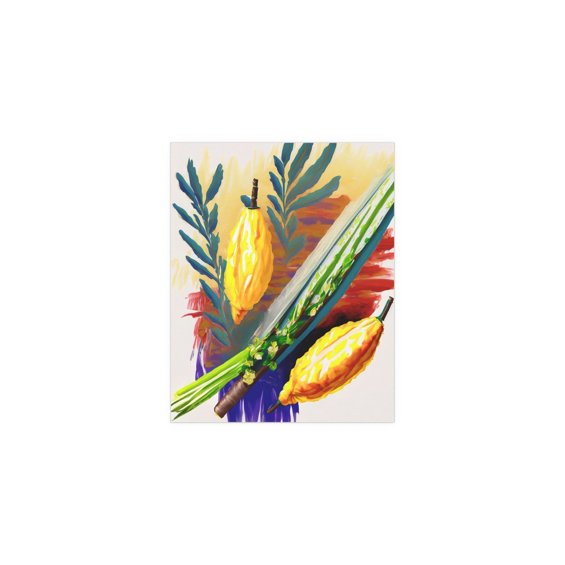 Sukkot Decor| Lulav and Etrog Silk Poster for Your Sukkah Decor| Sukkot poster | sukkot holiday