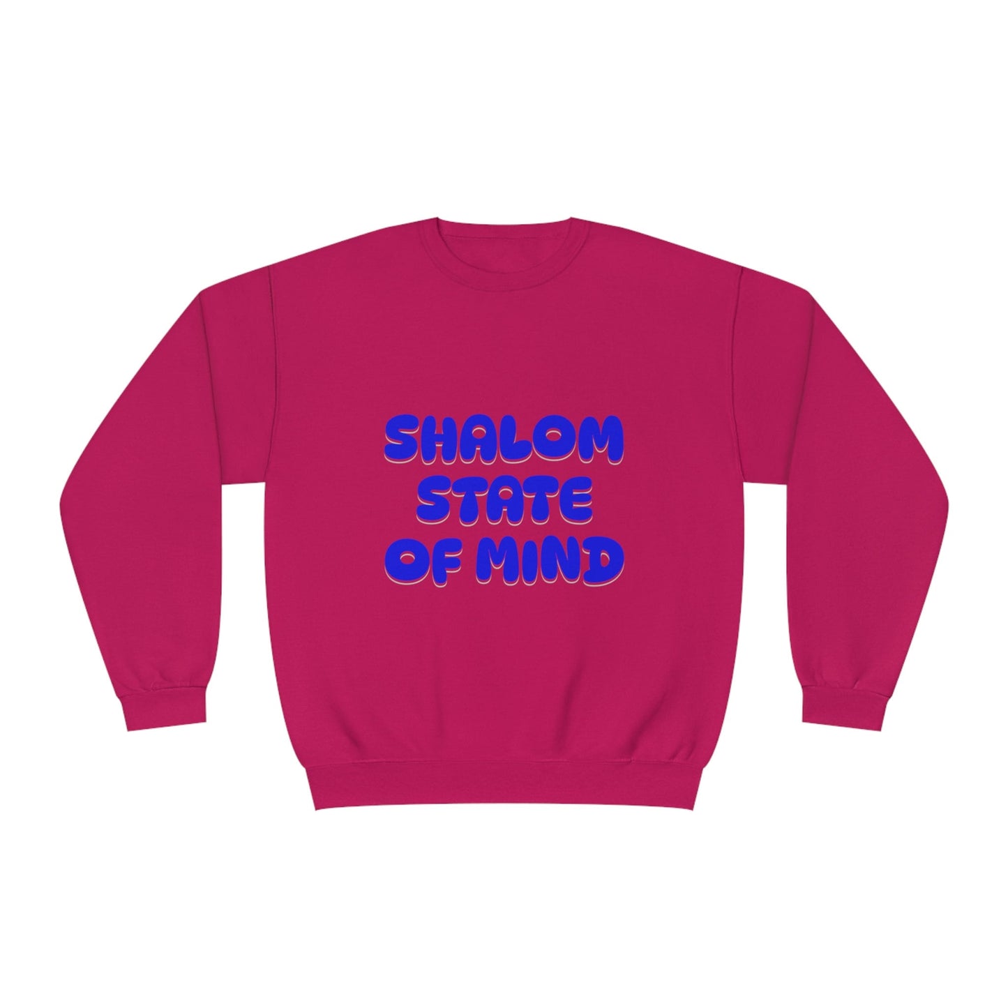 Shalom State of Mind Sweatshirt, Shalom, sweatshirt, cozy, Jewish gift, Judaica sweatshirt, Israel