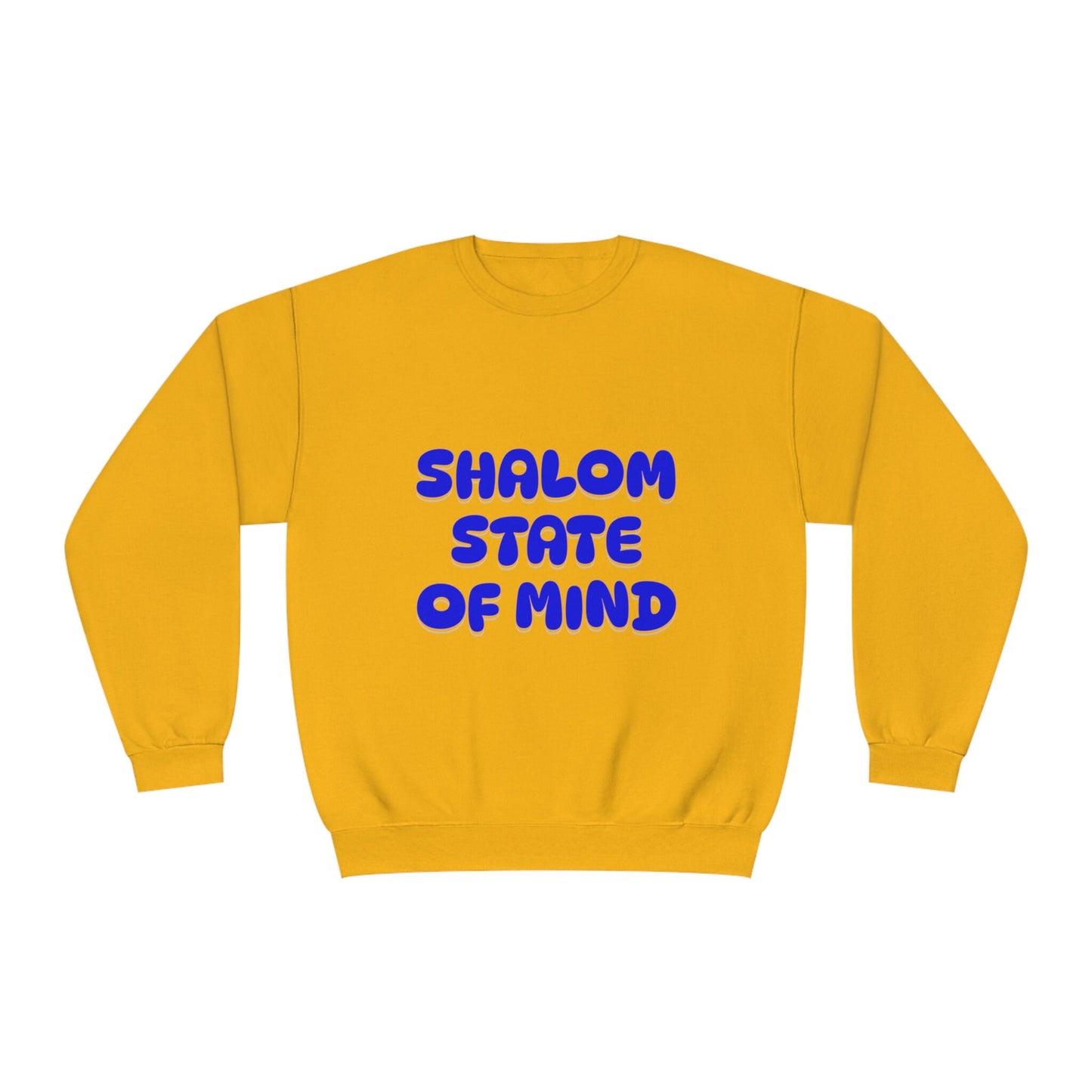 Shalom State of Mind Sweatshirt, Shalom, sweatshirt, cozy, Jewish gift, Judaica sweatshirt, Israel