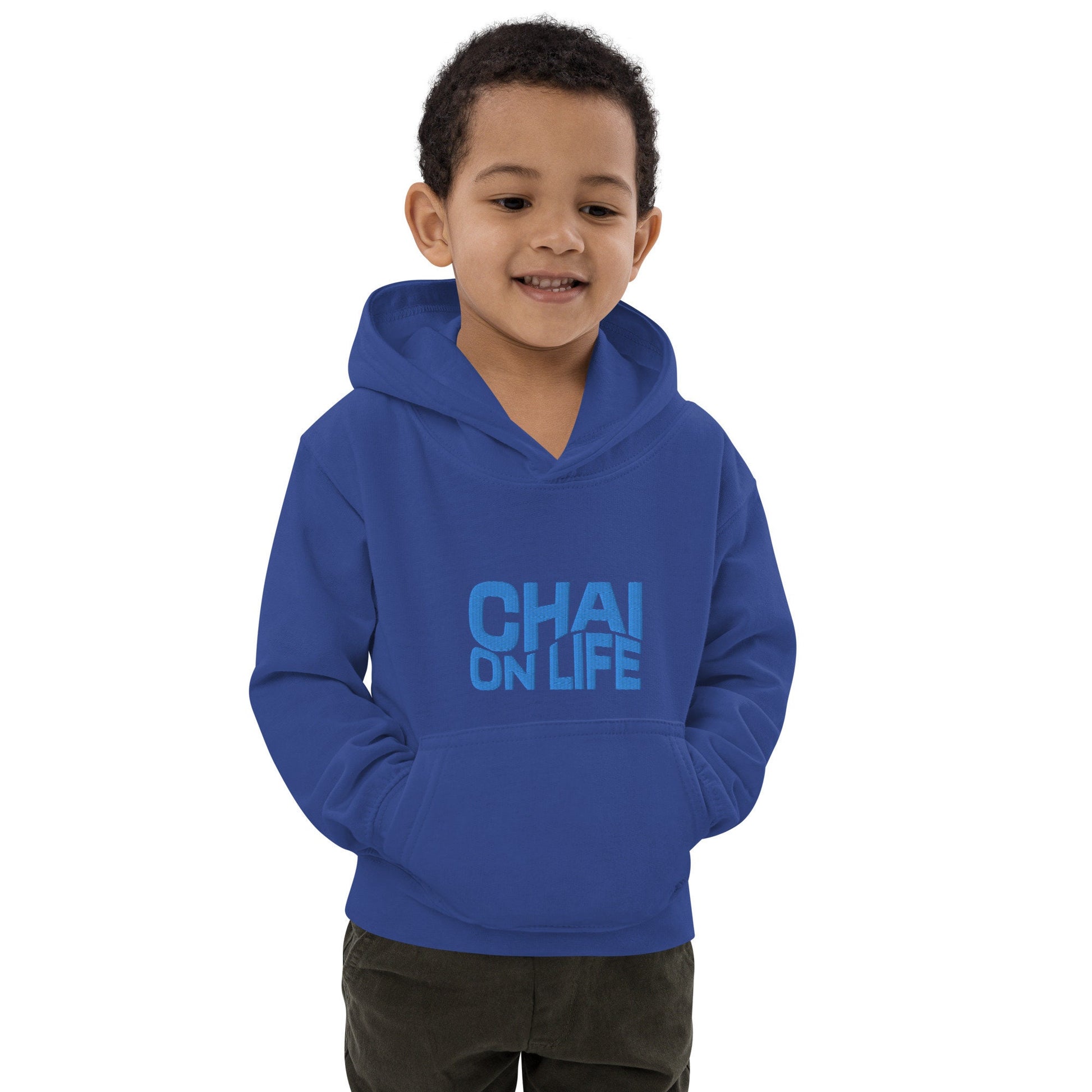 Judaica Chai on Life Kids Sweatshirt, Jewish Kids Hoodie, Chai on life sweatshirt, Unique Jewish child sweatshirt