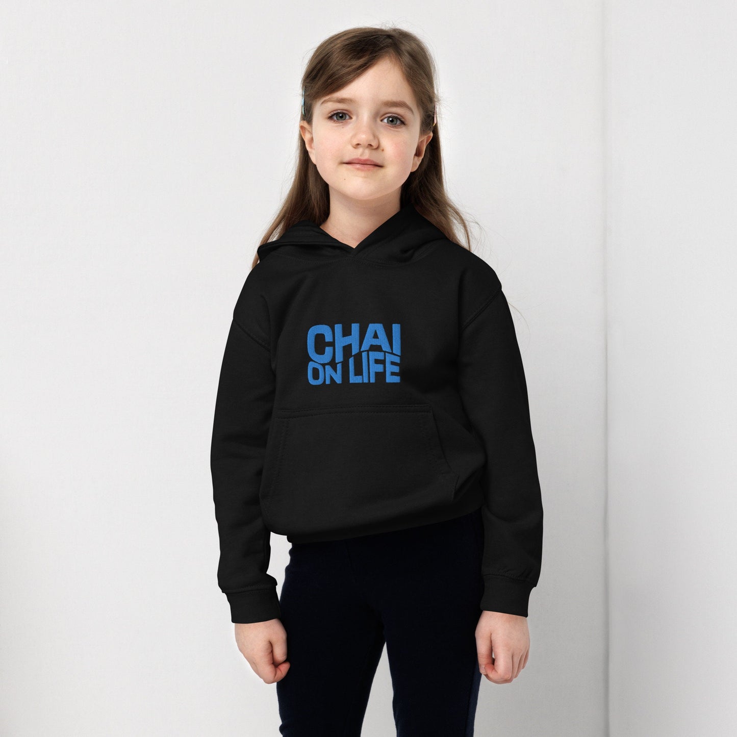 Judaica Chai on Life Kids Sweatshirt, Jewish Kids Hoodie, Chai on life sweatshirt, Unique Jewish child sweatshirt