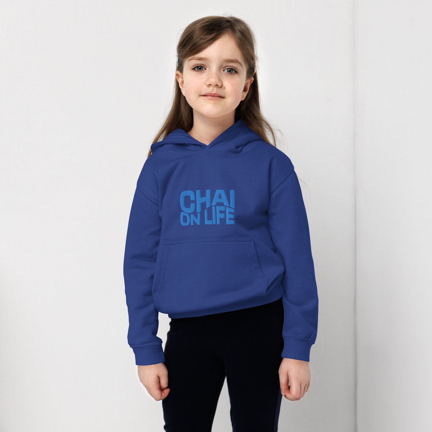 Judaica Chai on Life Kids Sweatshirt, Jewish Kids Hoodie, Chai on life sweatshirt, Unique Jewish child sweatshirt