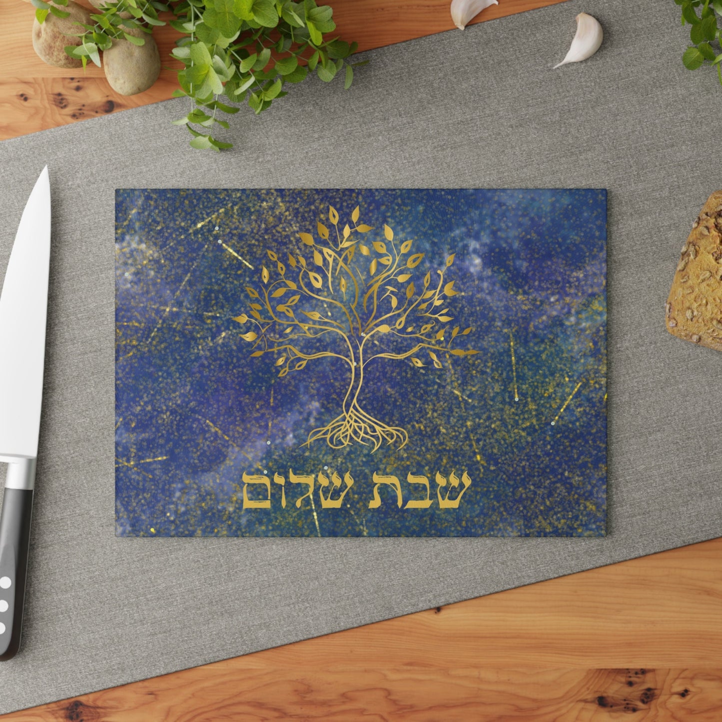 Shabbos Challah Board | CHALLAH BOARD Design | Shabbat Shalom | Judaica for Shabbat | Challah Tray Judaica|