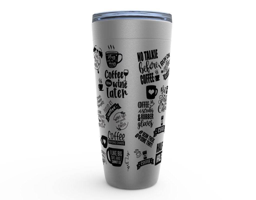 Coffee Tumbler, Personalized Tumbler, Coffee Lover, Gifts For Her, Coffee Cup Gift