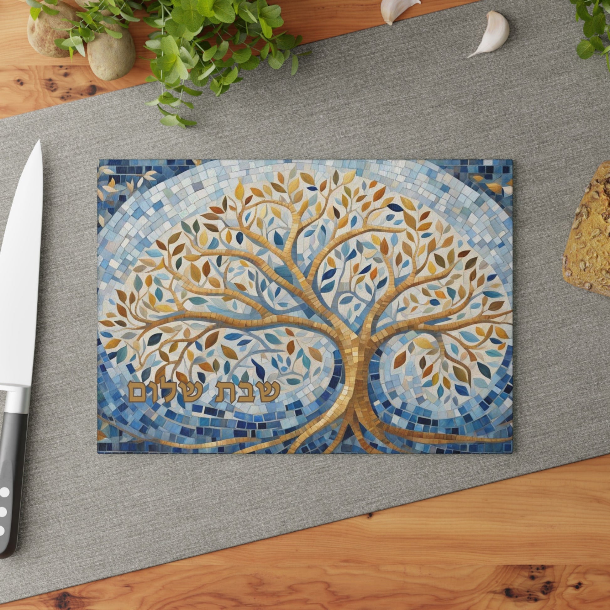 Shabbos Challah Board | CHALLAH BOARD Design | Shabbat Shalom | Judaica for Shabbat | Challah Tray Judaica|