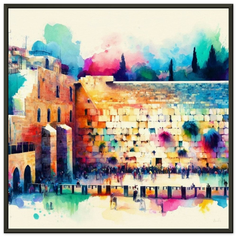 Kotel by Day 2, Jewish Wall art, Kotel wall, Western wall art, Israel art, Judaica gift