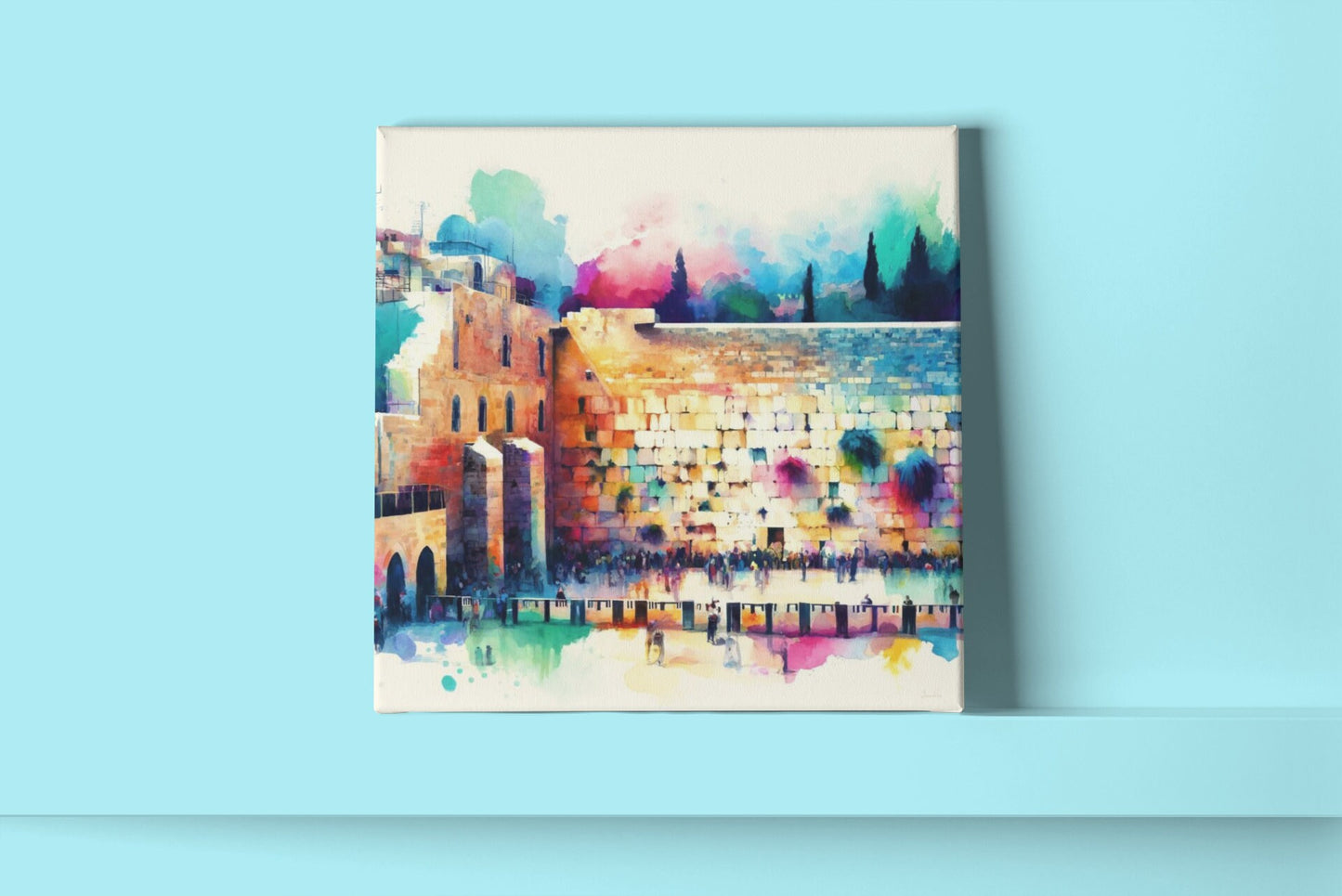 Kotel by Day 2, Jewish Wall art, Kotel wall, Western wall art, Israel art, Judaica gift