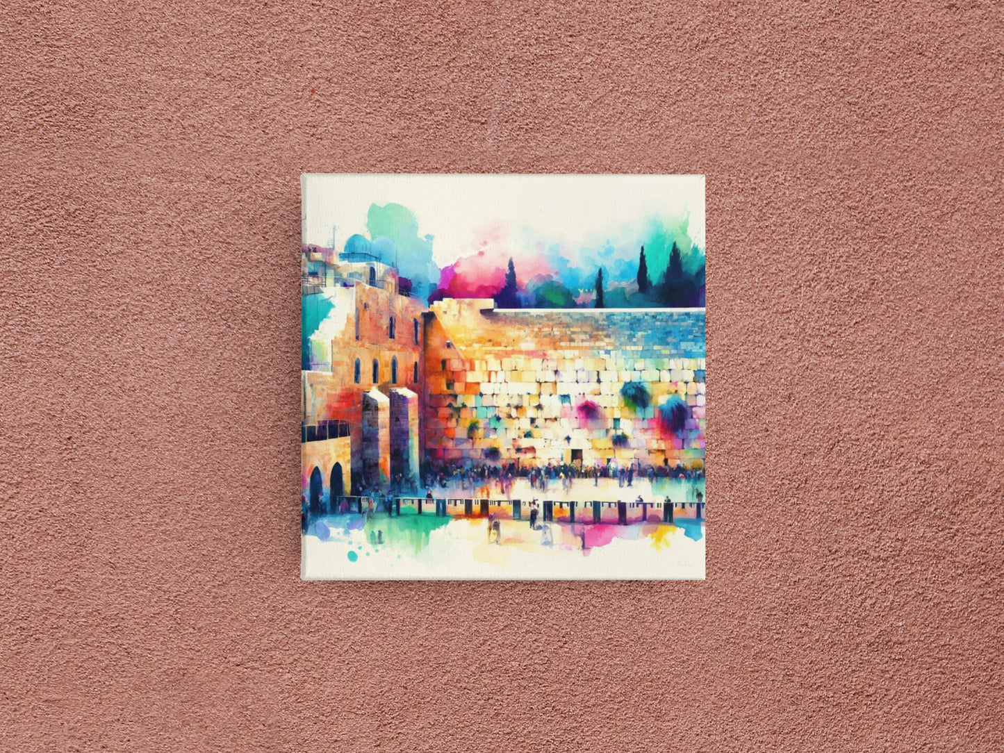 Kotel by Day 2, Jewish Wall art, Kotel wall, Western wall art, Israel art, Judaica gift