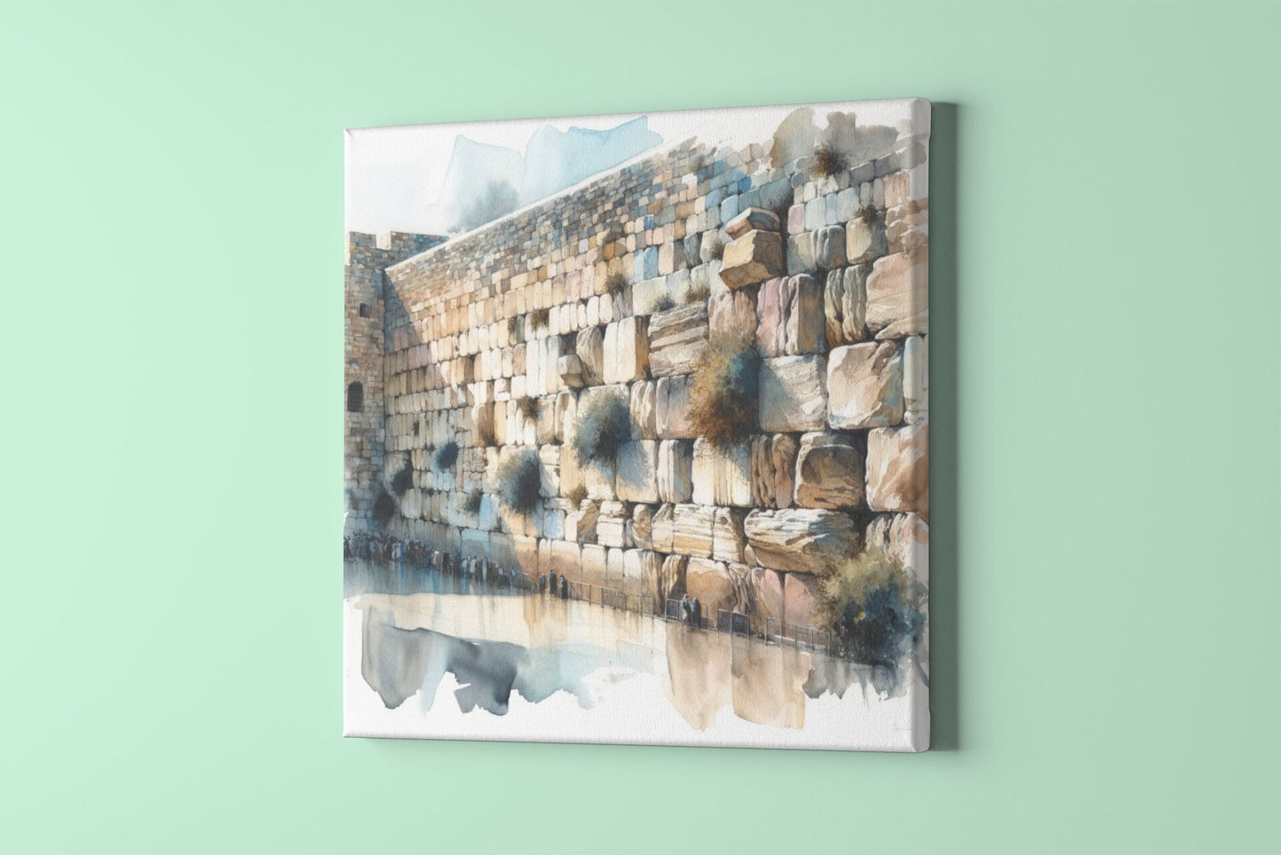 Jewish Wall art, Kotel wall, Western wall art, Israel art, Judaica gift