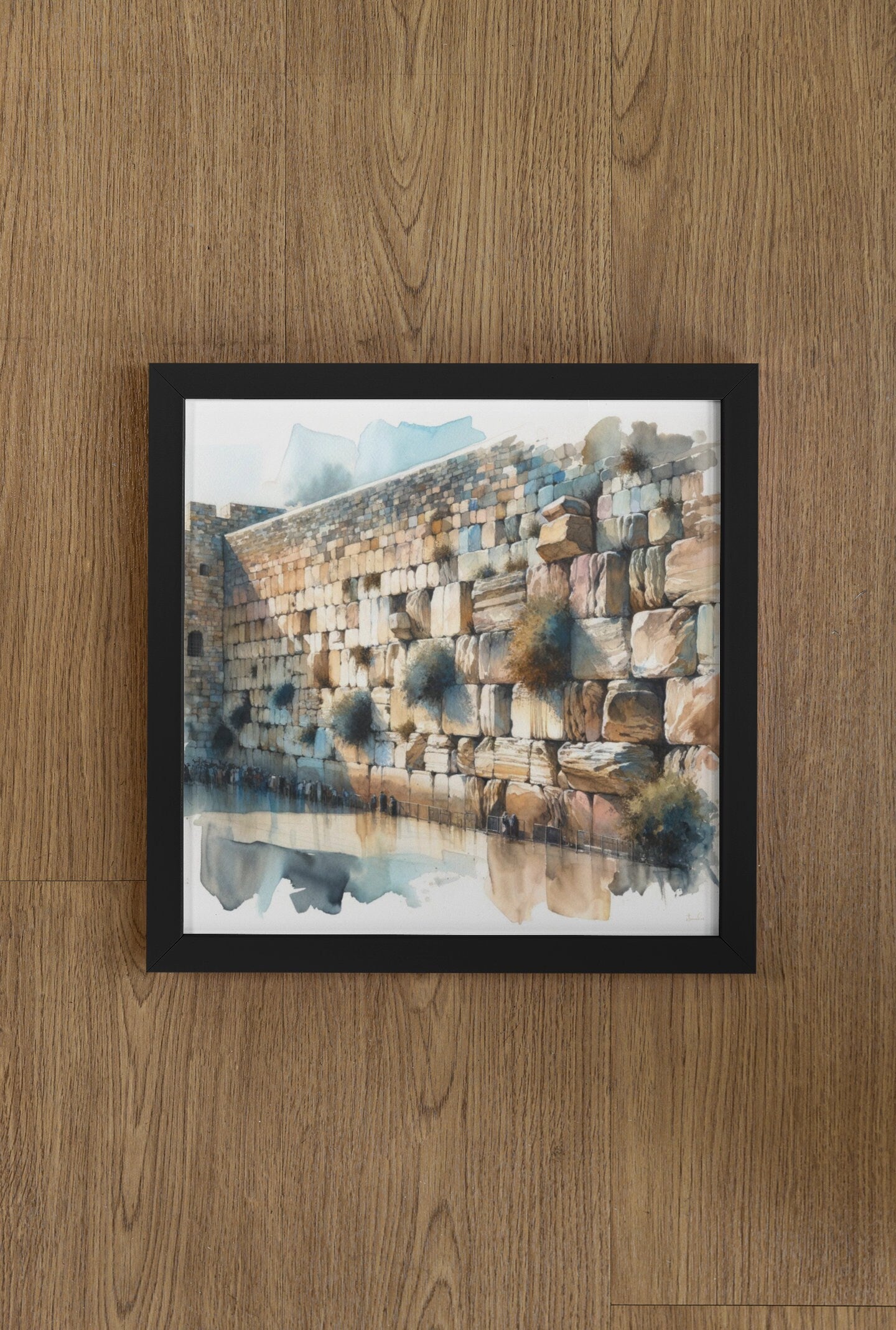 Jewish Wall art, Kotel wall, Western wall art, Israel art, Judaica gift