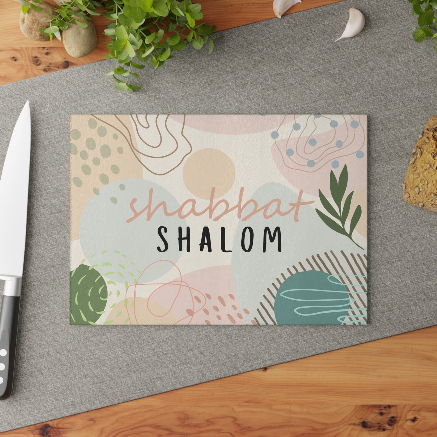 Shabbos Challah Board | CHALLAH BOARD Design | Shabbat Shalom | Judaica for Shabbat | Challah Tray Judaica|