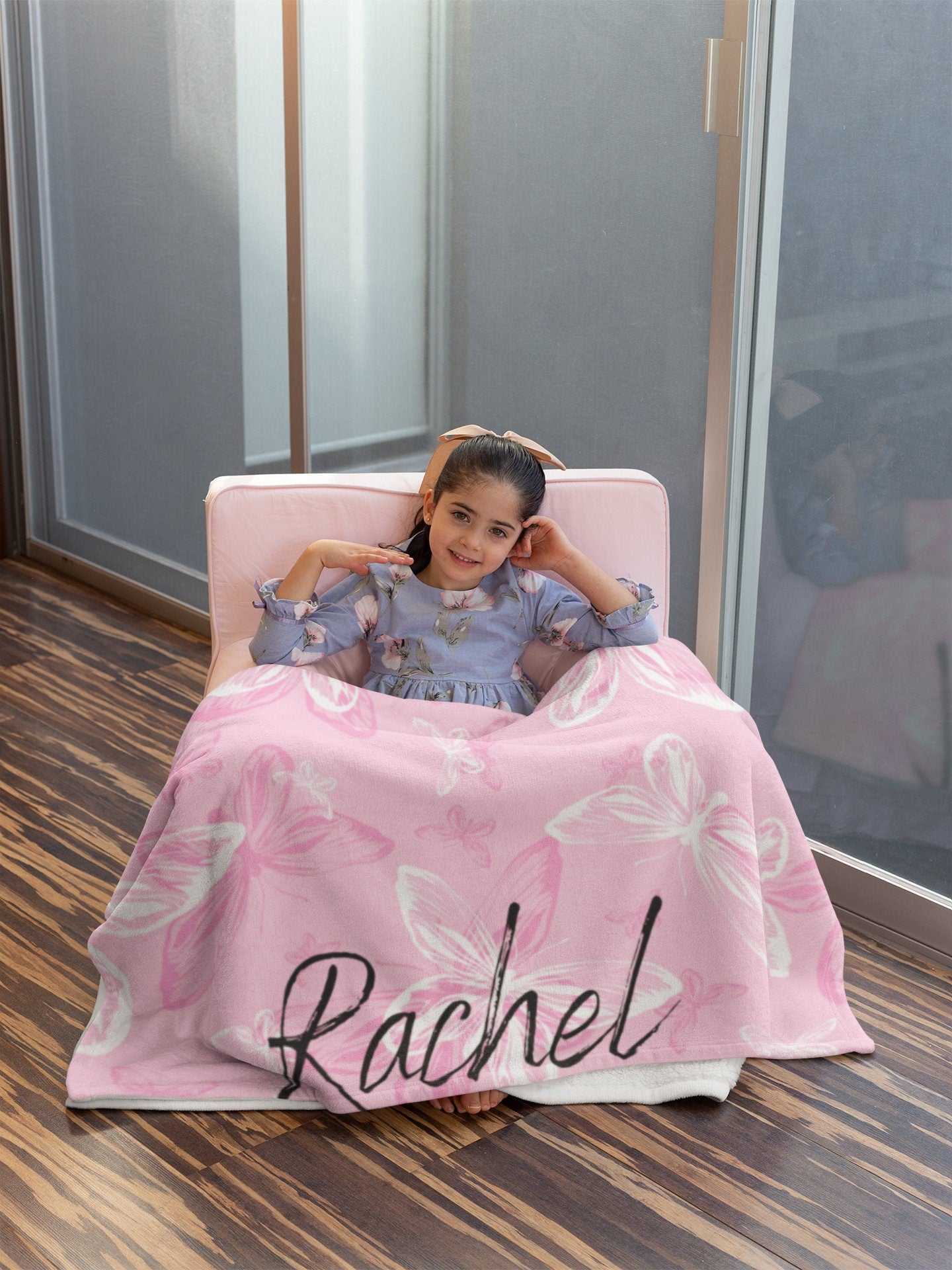 Hebrew English Blanket, Jewish teenager girl, Jewish camp Blanket, Hebrew customized blanket