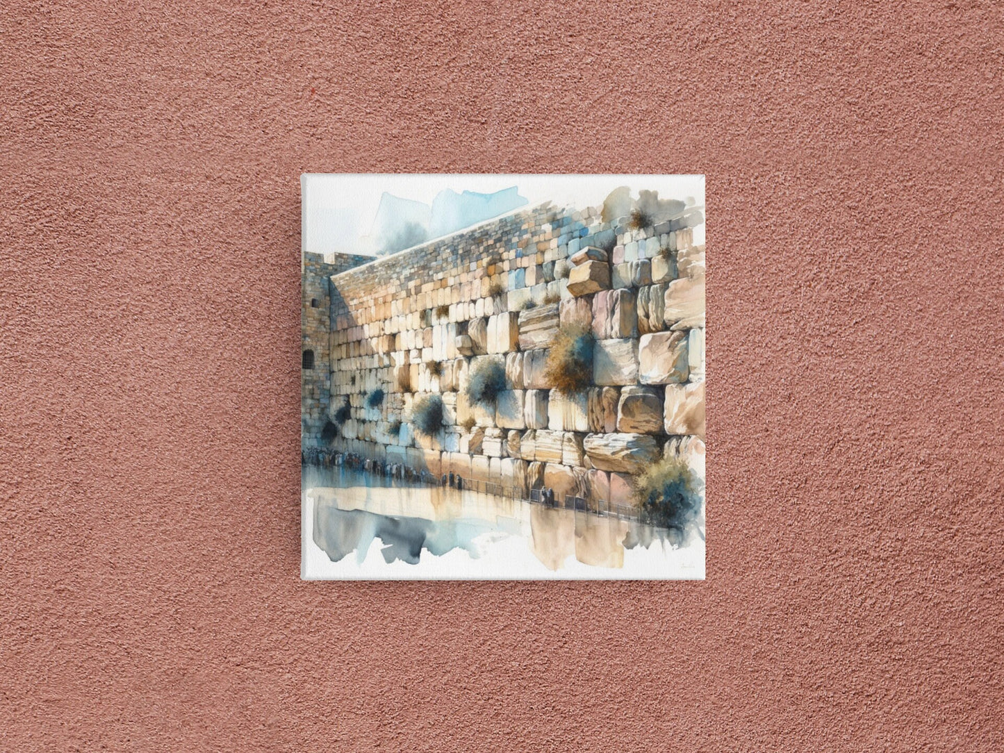 Jewish Wall art, Kotel wall, Western wall art, Israel art, Judaica gift