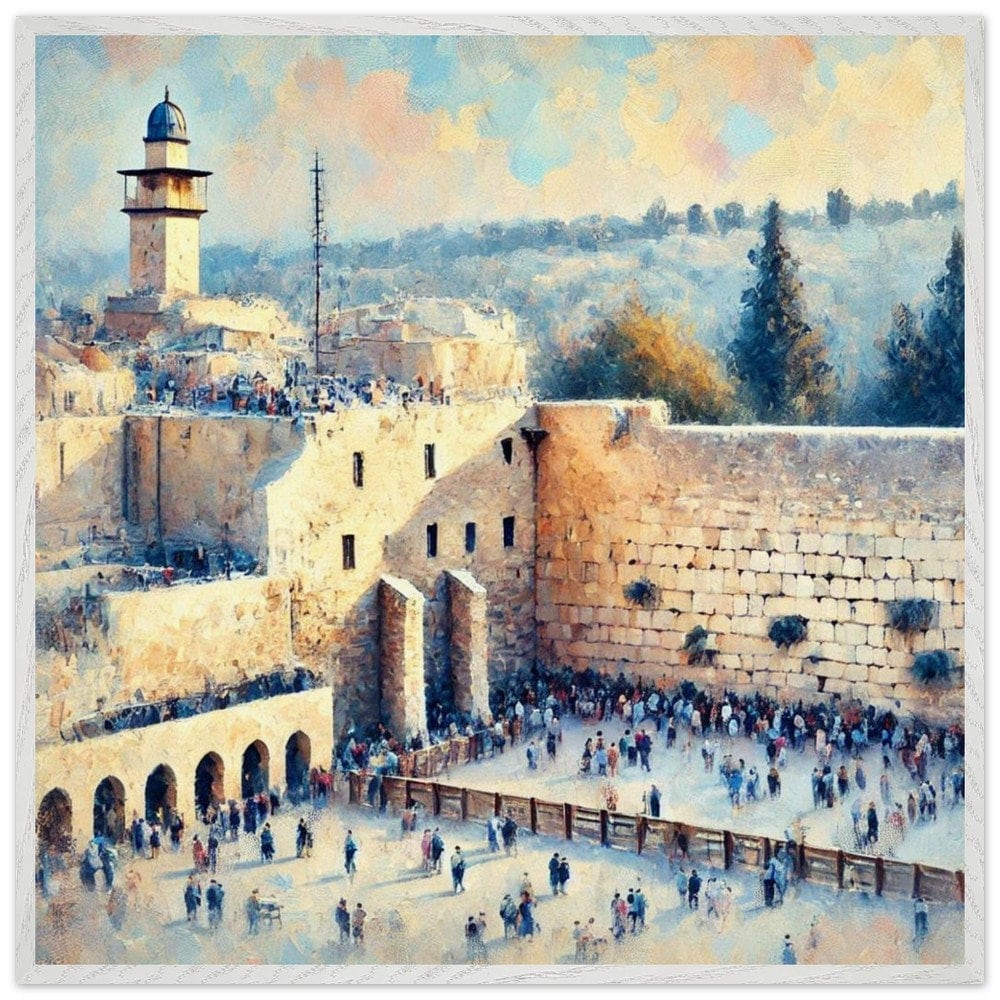 Kotel by Day 4, Jewish Wall art, Kotel wall, Western wall art, Israel art, Judaica gift