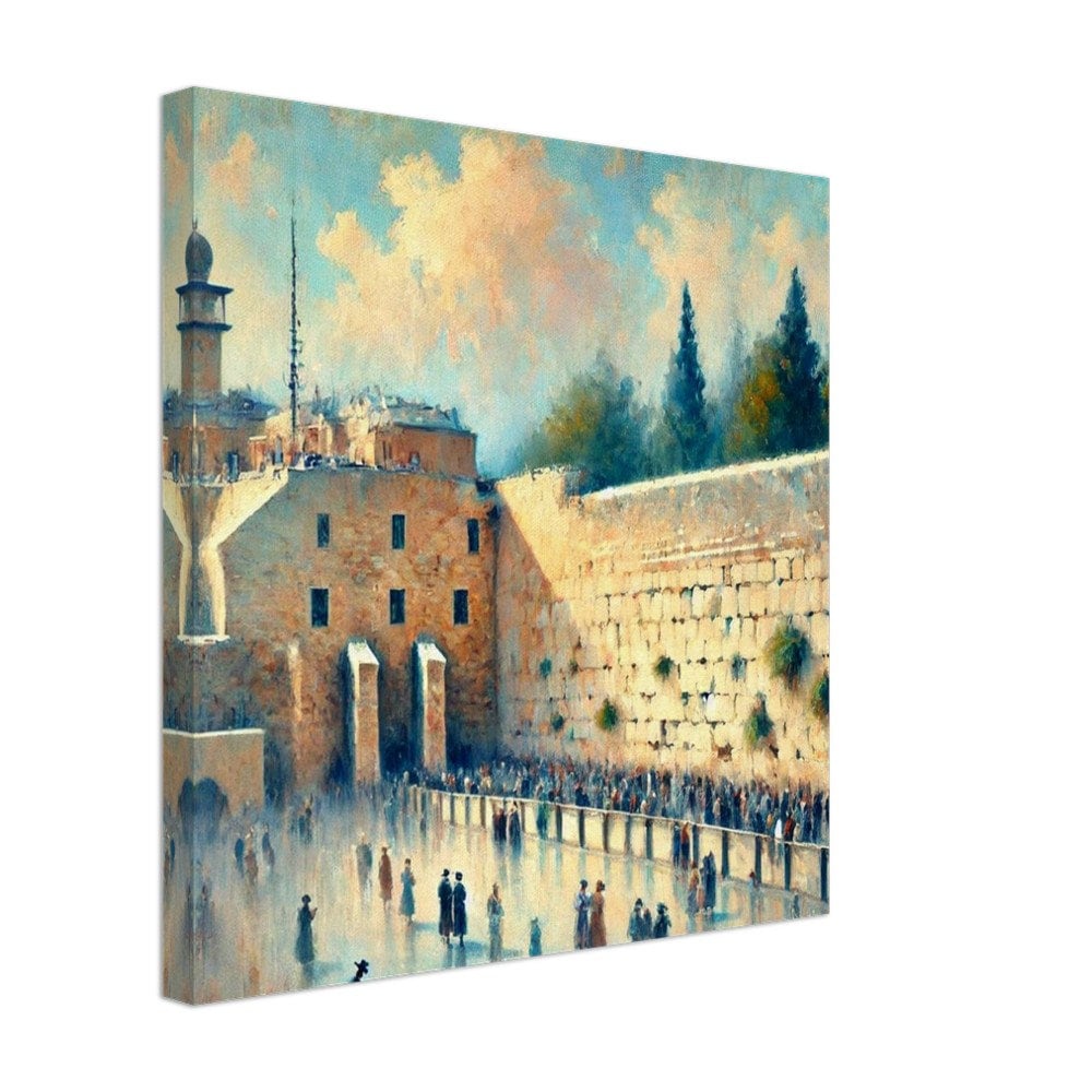 Kotel by Day 3, Exquisite Day Kotel Painting - Available in Various Formats