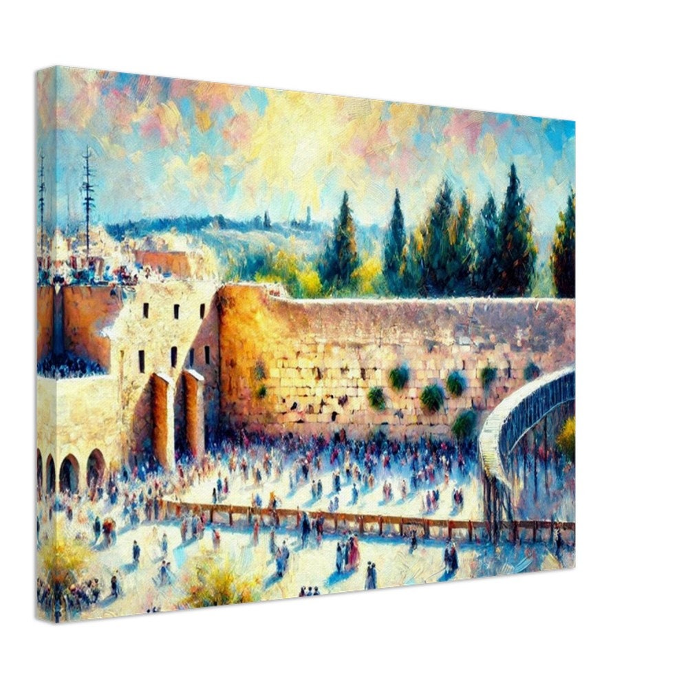 Kotel by Day 6 - Jewish Art, Judaica, Israel Art Print