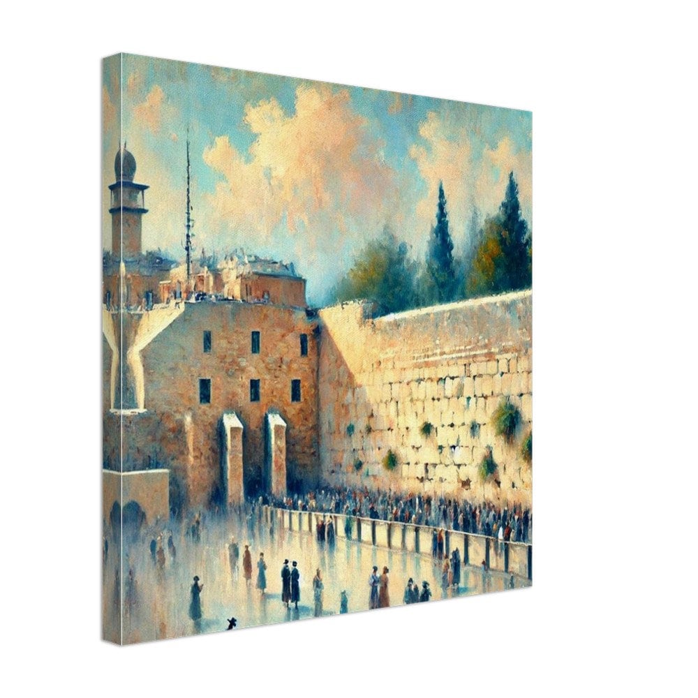 Kotel by Day 3, Exquisite Day Kotel Painting - Available in Various Formats