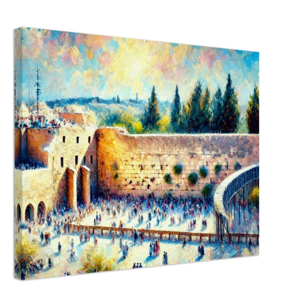 Kotel by Day 6 - Jewish Art, Judaica, Israel Art Print