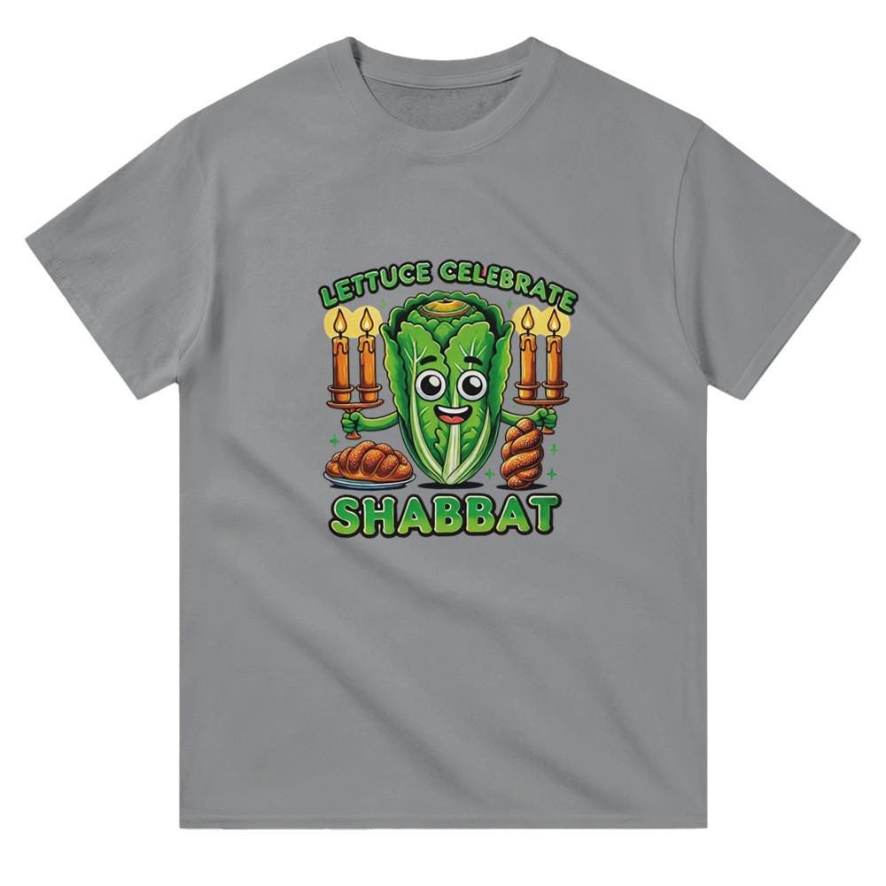 Lettuce Celebrate Shabbat - Humorous Shabbat T-Shirt