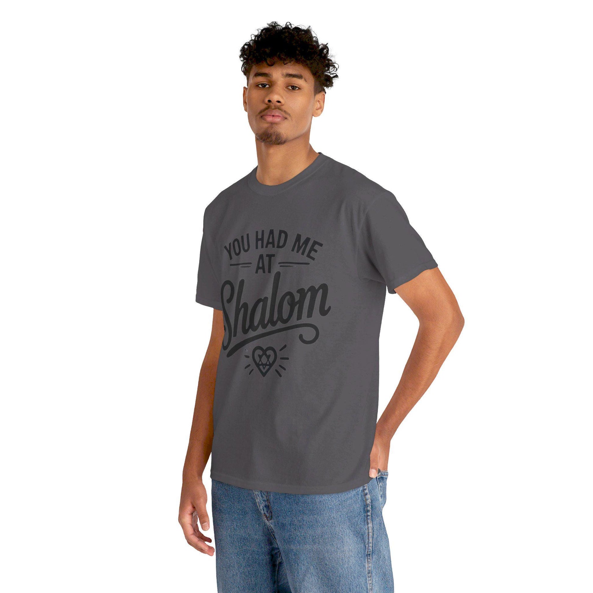 You Had Me at Shalom" Funny Jewish T-Shirt