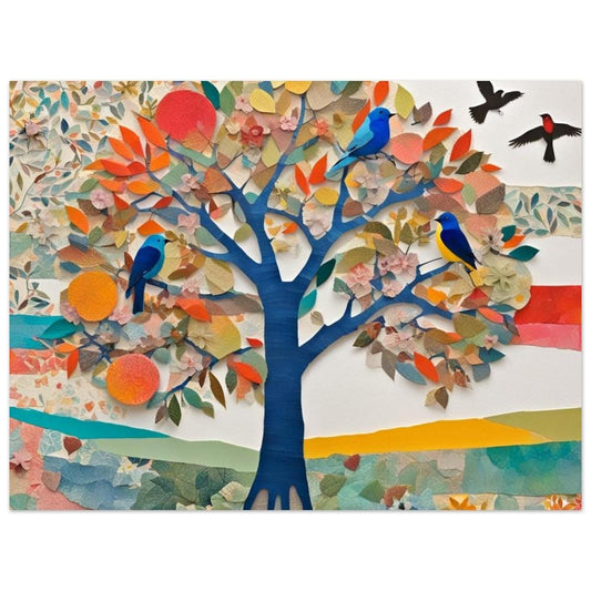 Tree of life- vibrant colors