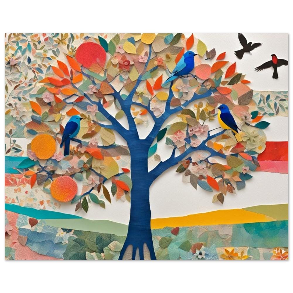 Tree of life- vibrant colors