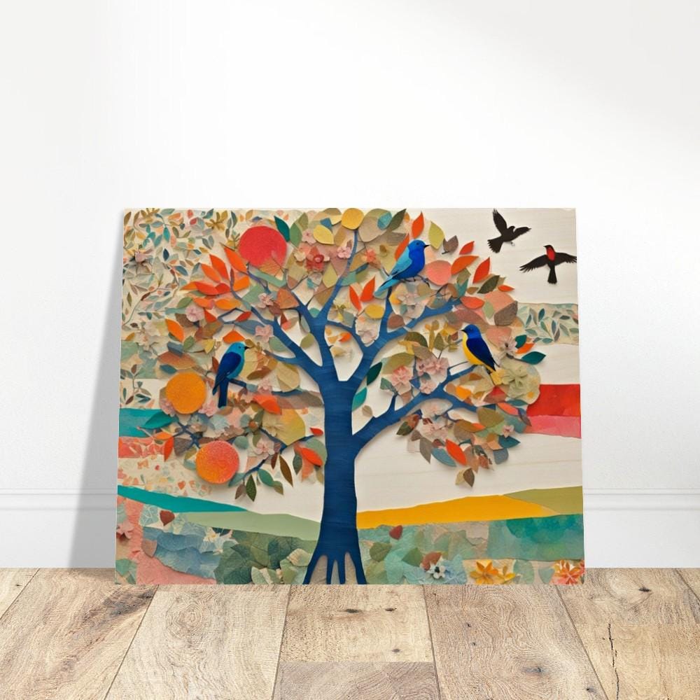 Tree of life- vibrant colors