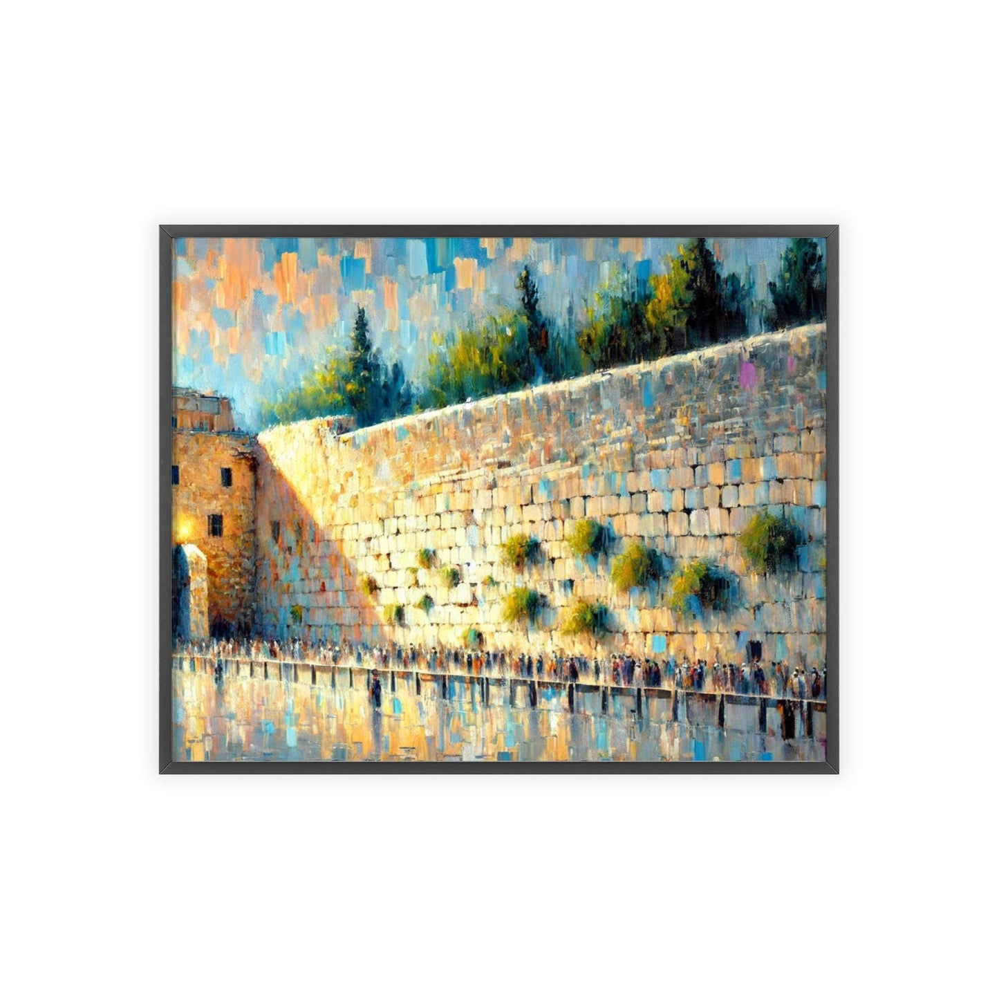Kotel Western Wall Art Print – Jerusalem Judaica Decor- style 1