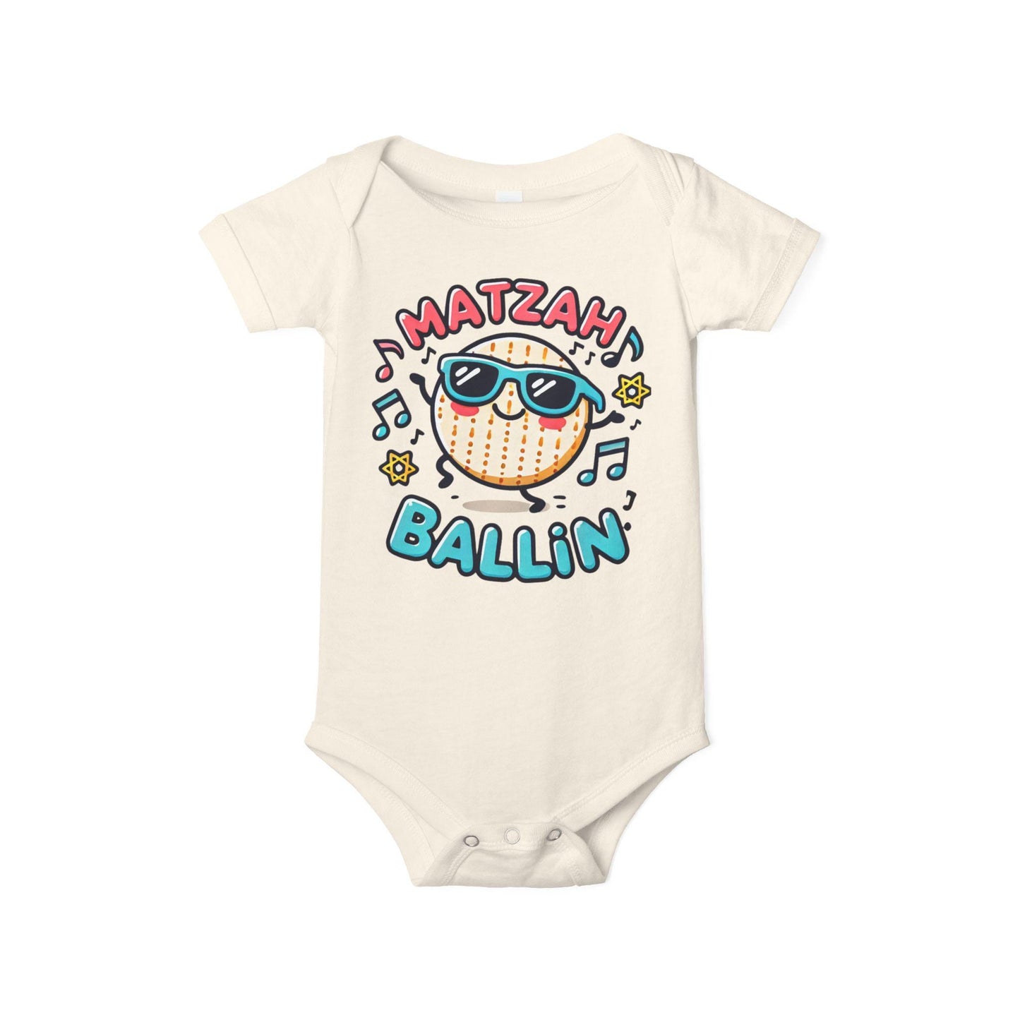 Matzah Ballin Cute Infant Jersey One Piece, Passover Baby Bodysuit, Seder Outfit, Jewish Baby Shower Gift, Pesach Clothing, Unisex
