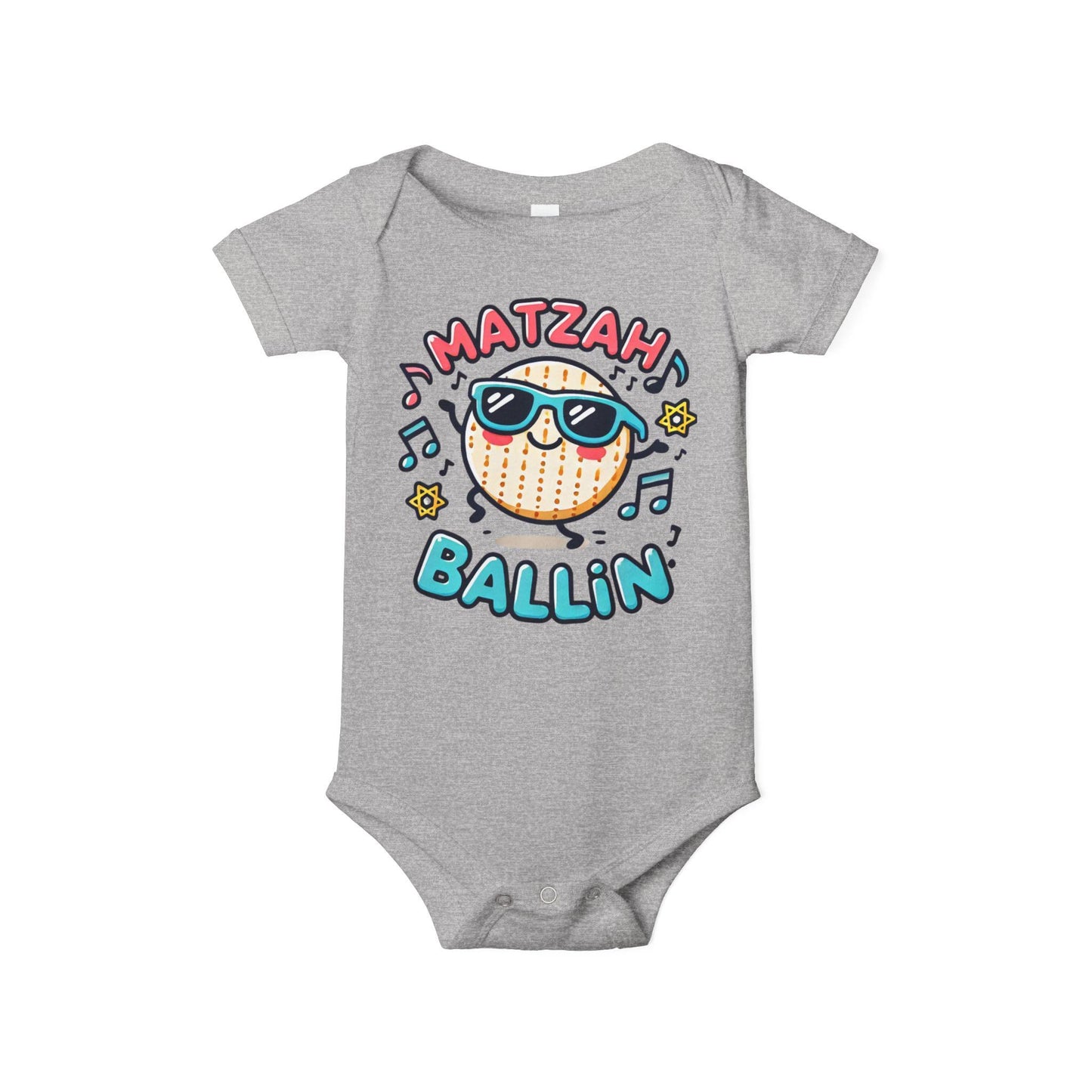 Matzah Ballin Cute Infant Jersey One Piece, Passover Baby Bodysuit, Seder Outfit, Jewish Baby Shower Gift, Pesach Clothing, Unisex