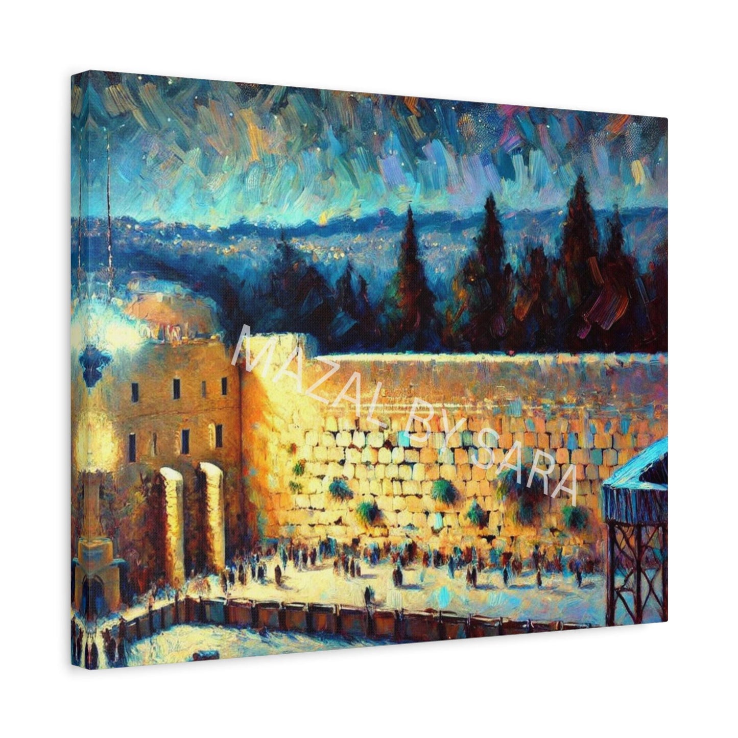 Kotel at Night 2
