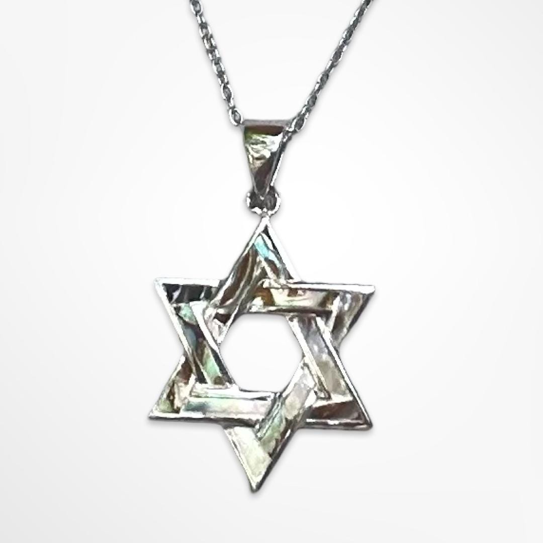 Elegant Star of David Necklace – Sterling Silver Judaica Jewelry, Minimalist Jewish Gift