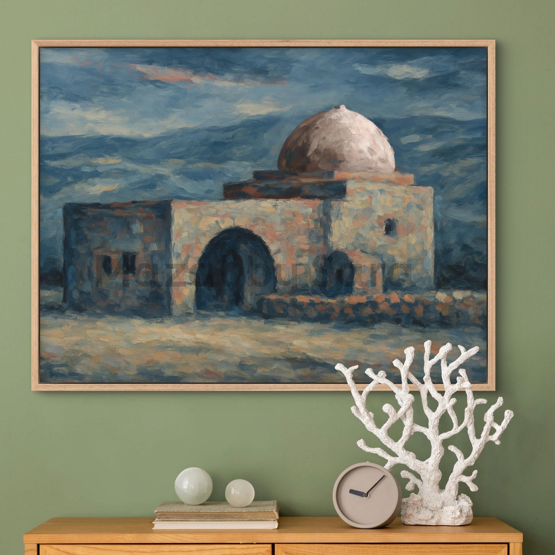 Kever Rachel- קבר רחל Biblical Art– Rachel’s Tomb Jewish Watercolor Print from Israel – Judaica Gift