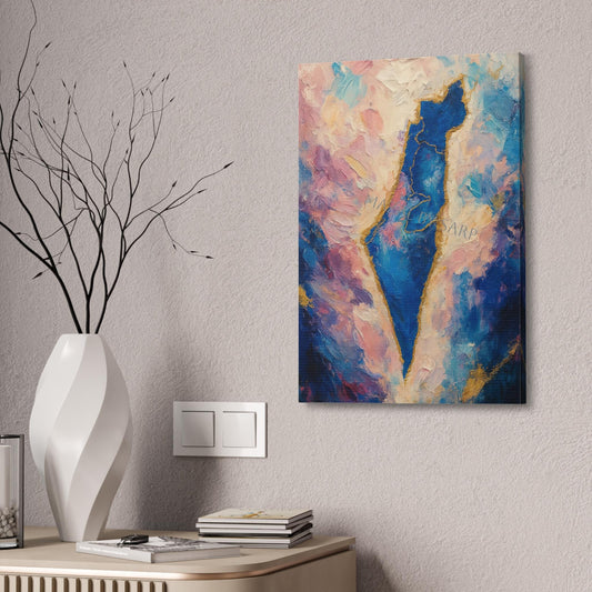 Artistic Canvas Wall Art, Colorful Abstract Home Decor, Unique Wall Hanging, Modern Art Piece, Gift for Art Lovers