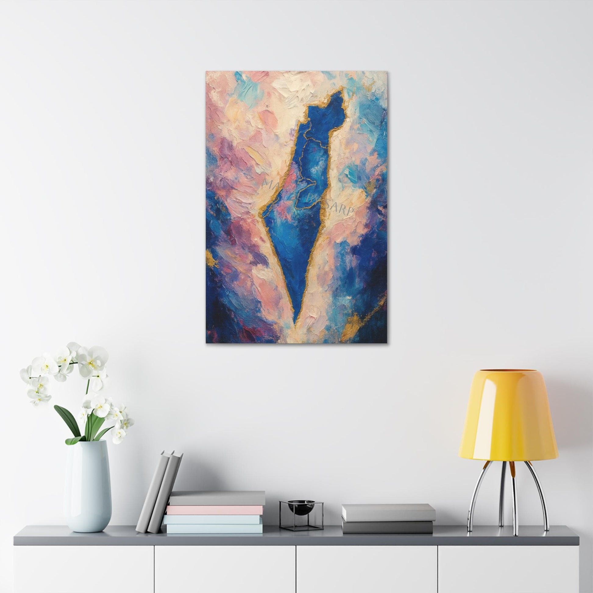Artistic Canvas Wall Art, Colorful Abstract Home Decor, Unique Wall Hanging, Modern Art Piece, Gift for Art Lovers