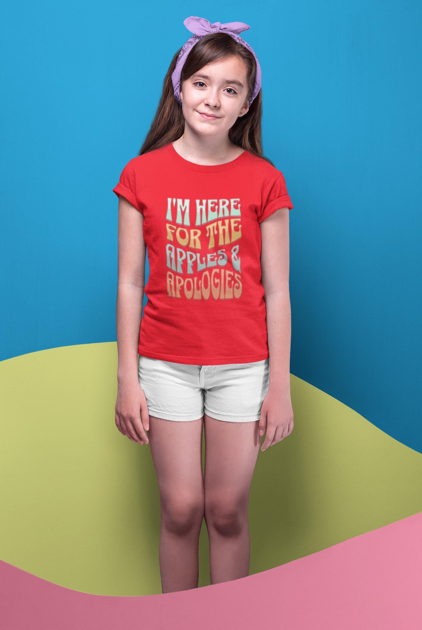 I'm Here for the Apples and Apologies shirts l kids rosh hashana shirt