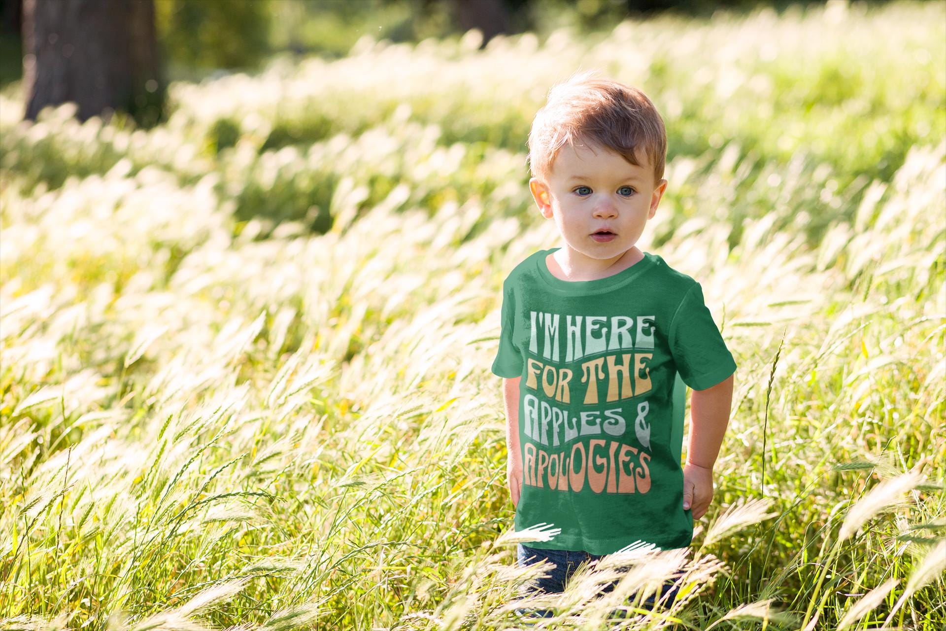 Funny Rosh Hashanah Toddler T-Shirt – Cute Jewish New Year Kids Tee | Apples and Honey Jewish Holiday Shirt