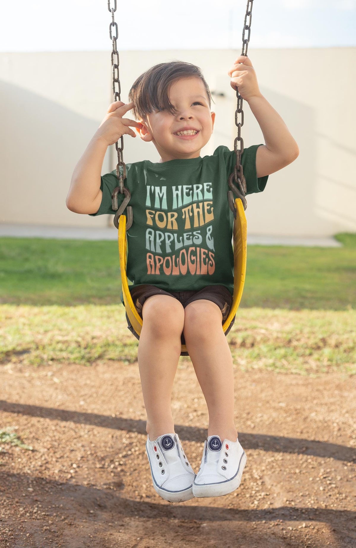 I'm Here for the Apples and Apologies shirts l kids rosh hashana shirt