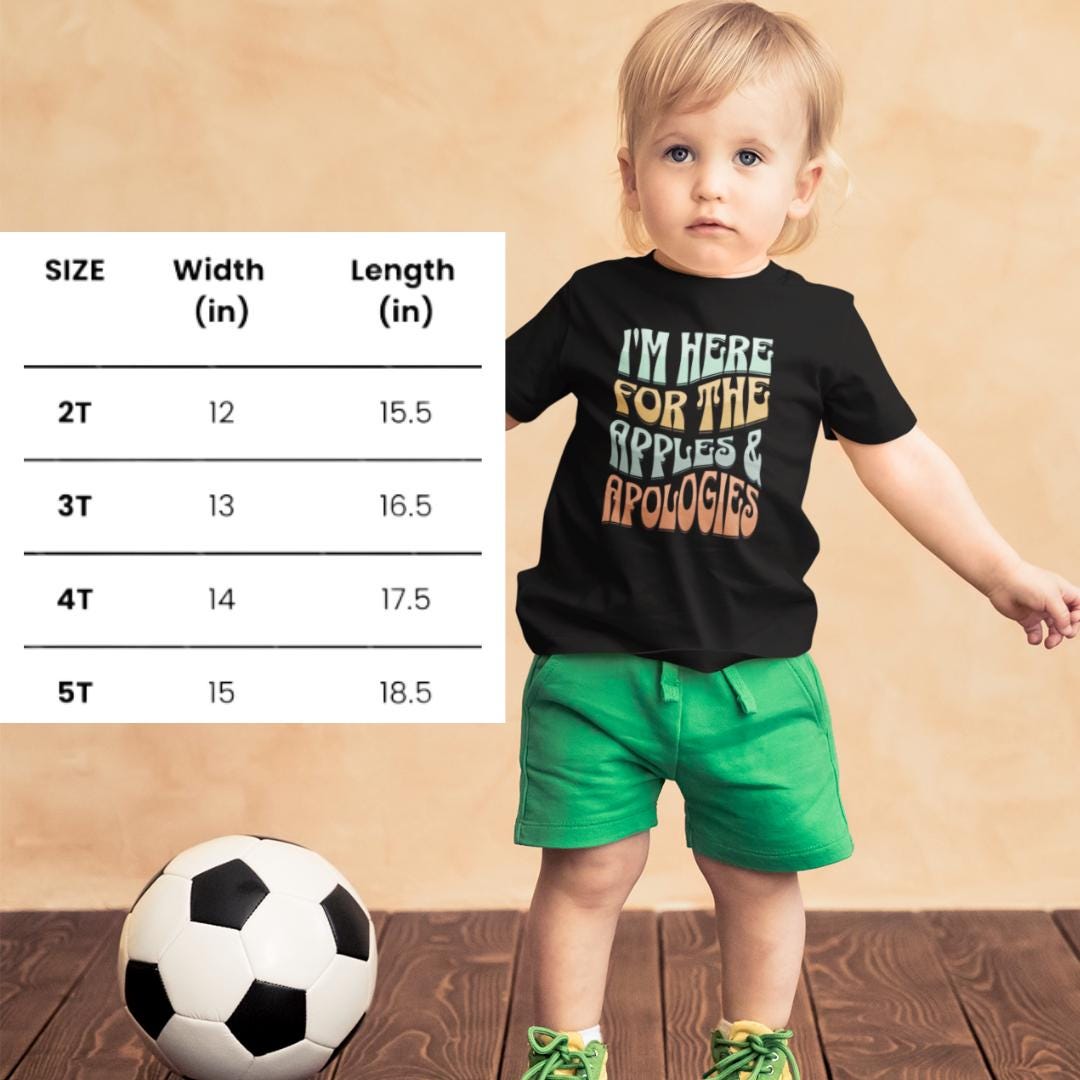 Funny Rosh Hashanah Toddler T-Shirt – Cute Jewish New Year Kids Tee | Apples and Honey Jewish Holiday Shirt