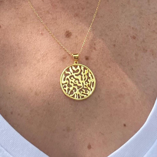 Shema Israel Necklace –Hebrew Pendant