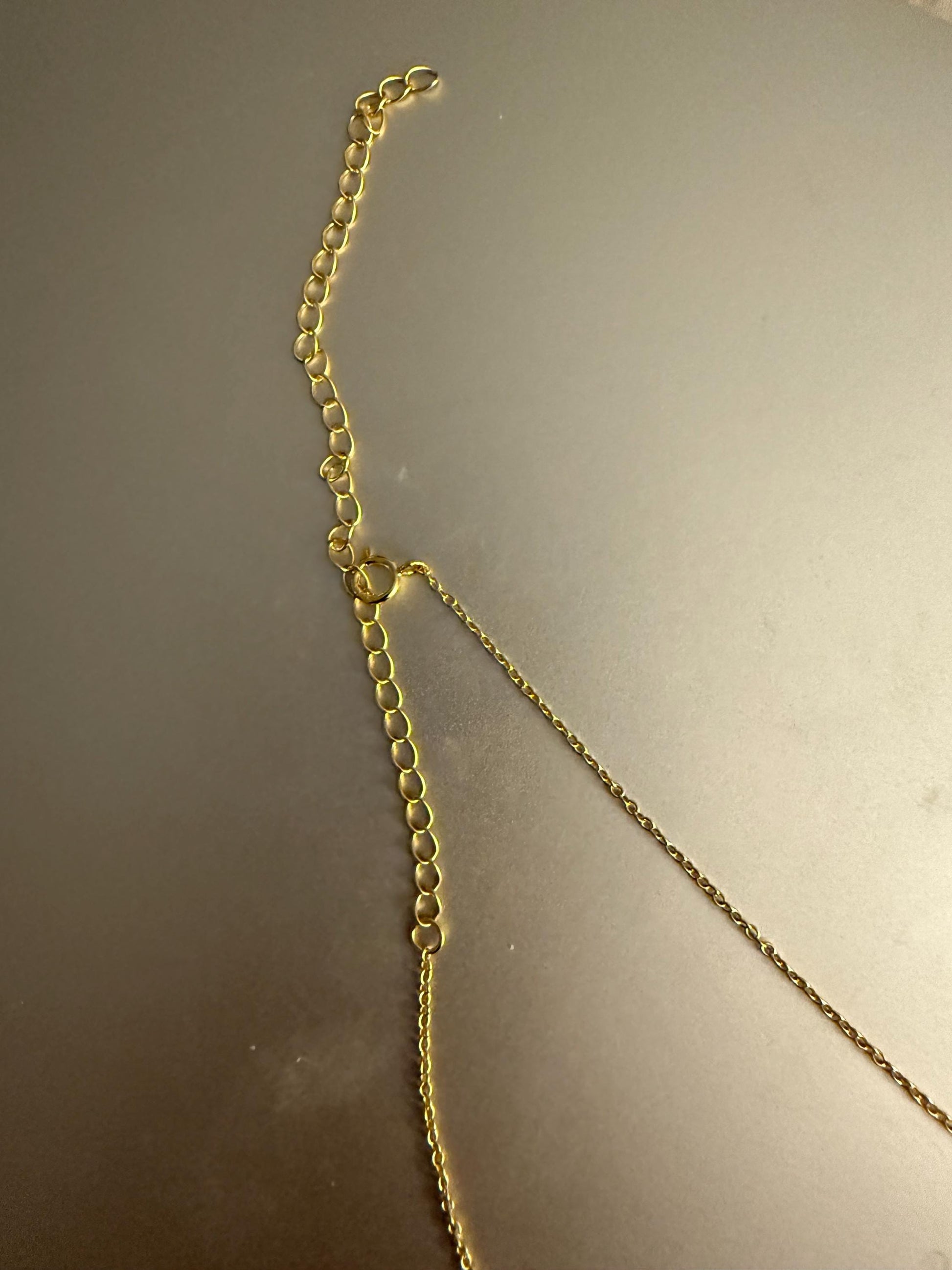 14K Gold Plated Sterling Silver Star of David Necklace