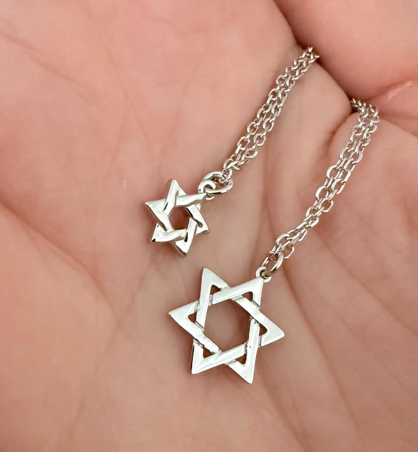 Dainty Star of David Necklace