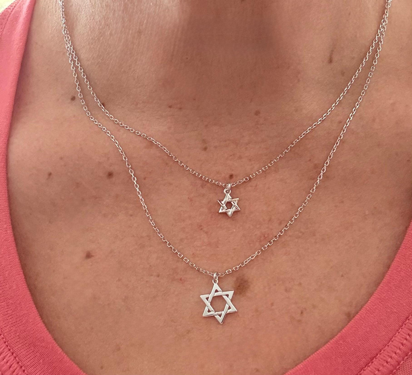 Dainty Star of David Necklace