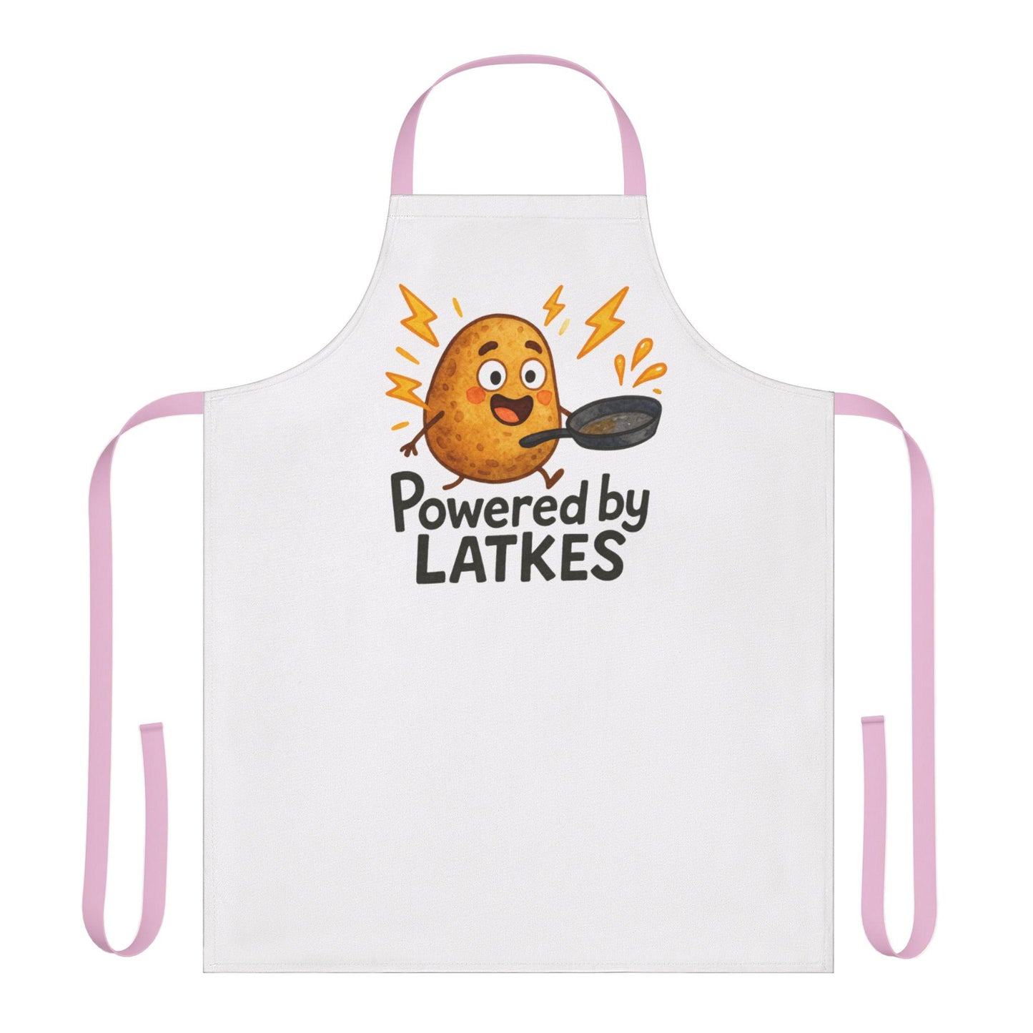 Funny Hanukkah Apron with Menorah