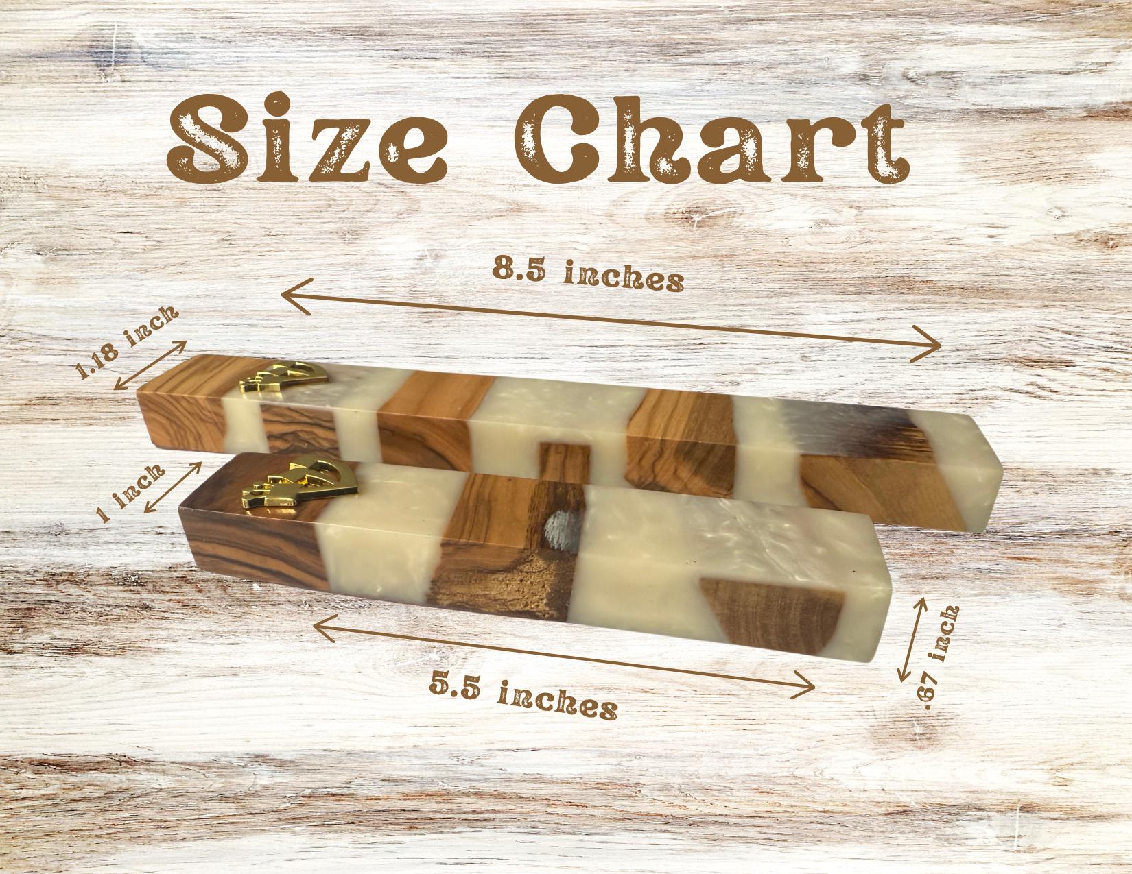 Judaica Mezuzah Case – Resin and Olive Wood – Ideal for Jewish Weddings & New Homes