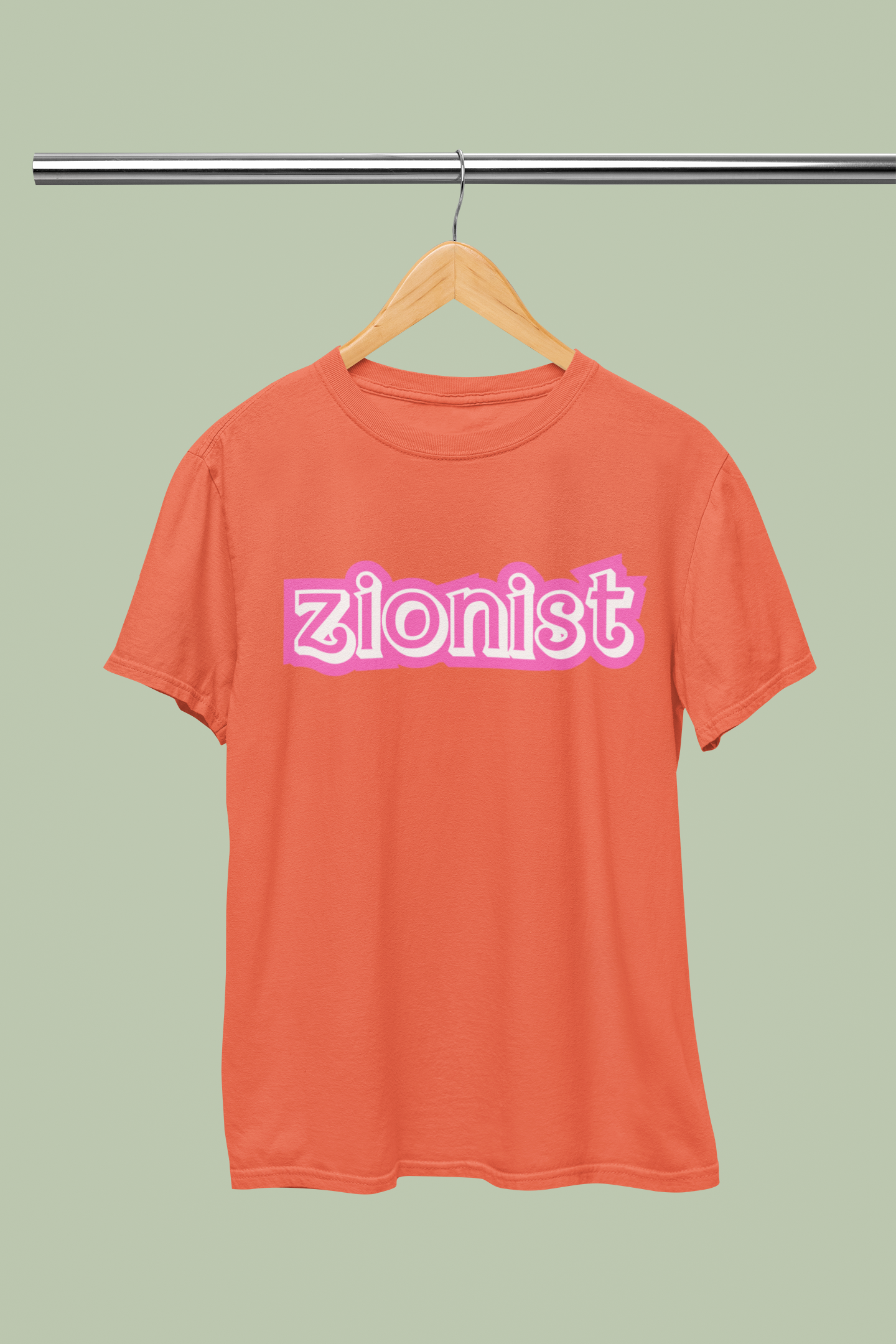 Zionist T-Shirt – Barbie Font