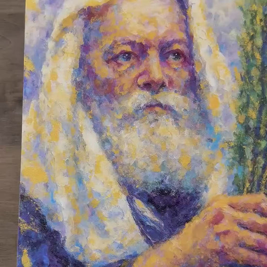 Chabad Sukkah Poster Lubavitcher Rebbe | Jewish Sukkot Wall Art | Waterproof Outdoor Judaica Décor | Fade-Resistant