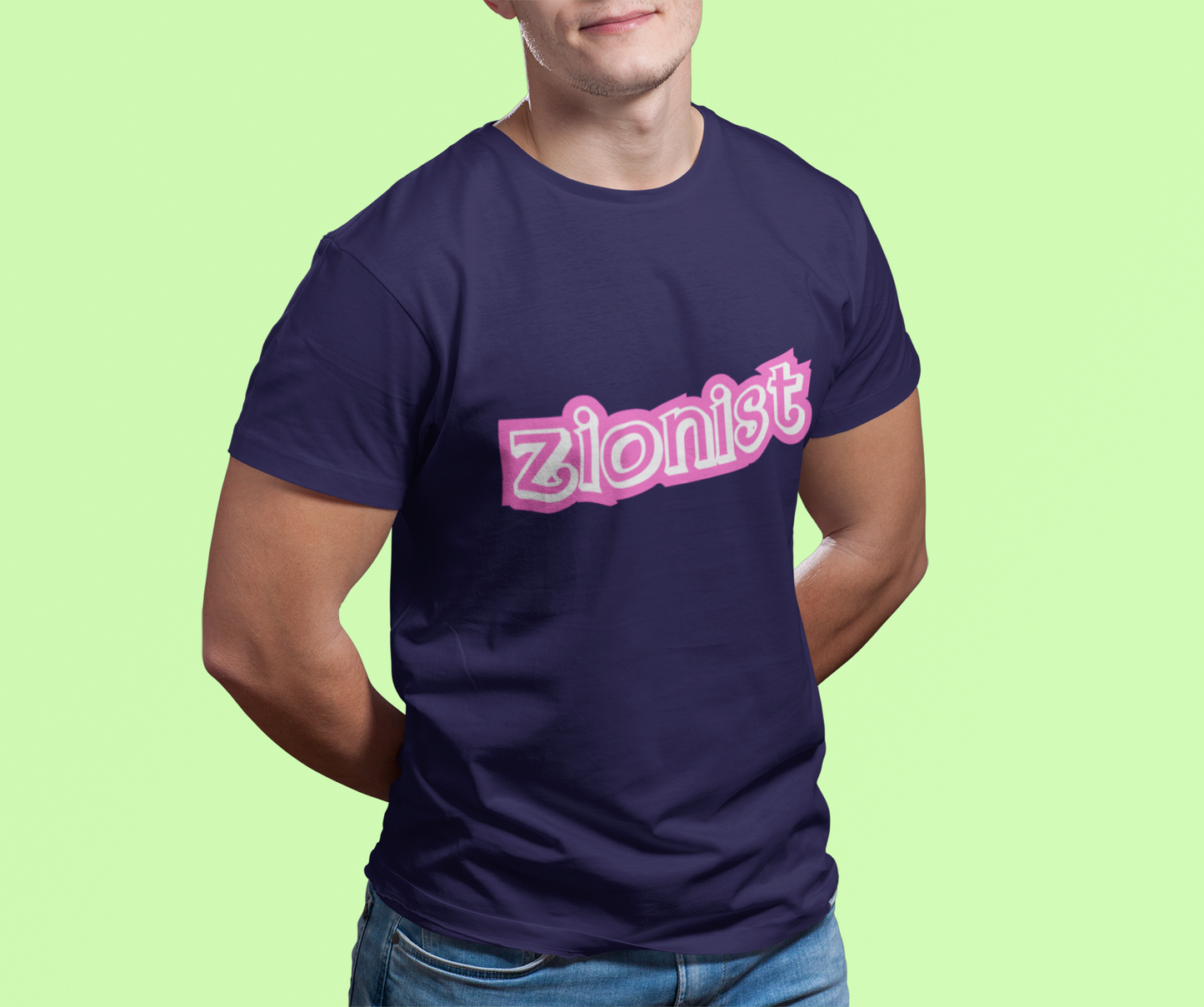 Zionist T-Shirt – Barbie Font